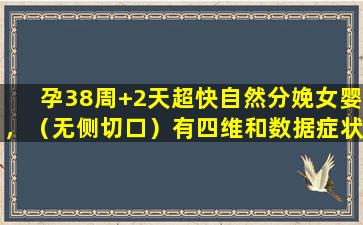 孕38周+2天超快自然分娩女婴，（无侧切口）有四维和数据症状